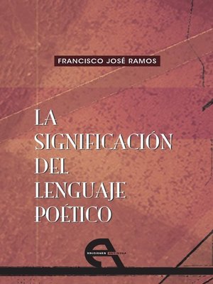 cover image of La significación del lenguaje poético